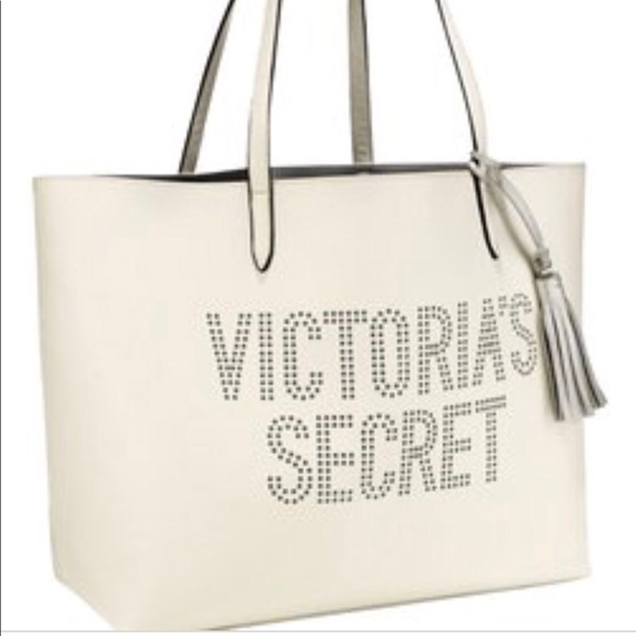 Victoria's Secret Handbags - White VS Tote $40 off original price